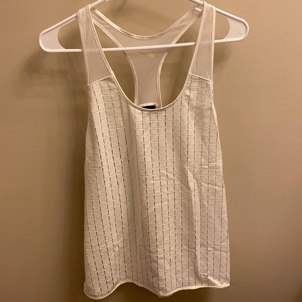 Women’s Nike racer back top | white | size M
